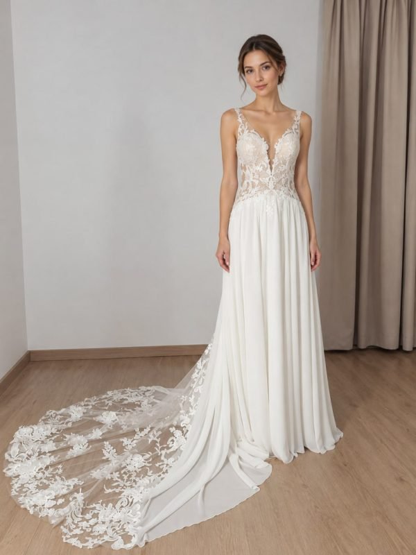 Emilia – Brautkleid in A-Linie